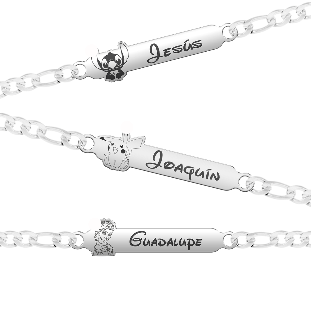 Pulseras esclavas para niños diseños unicos y personalizados