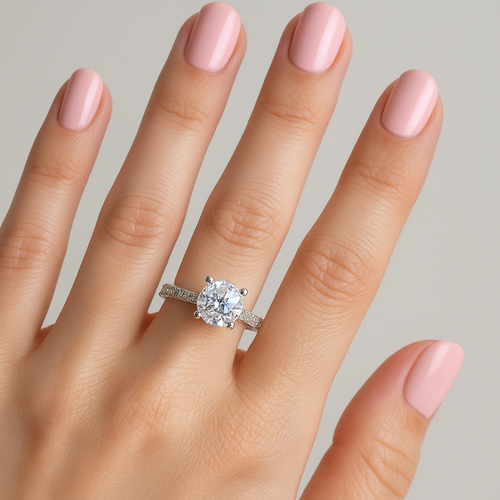 Anillo de compromiso Majestuoso Amor