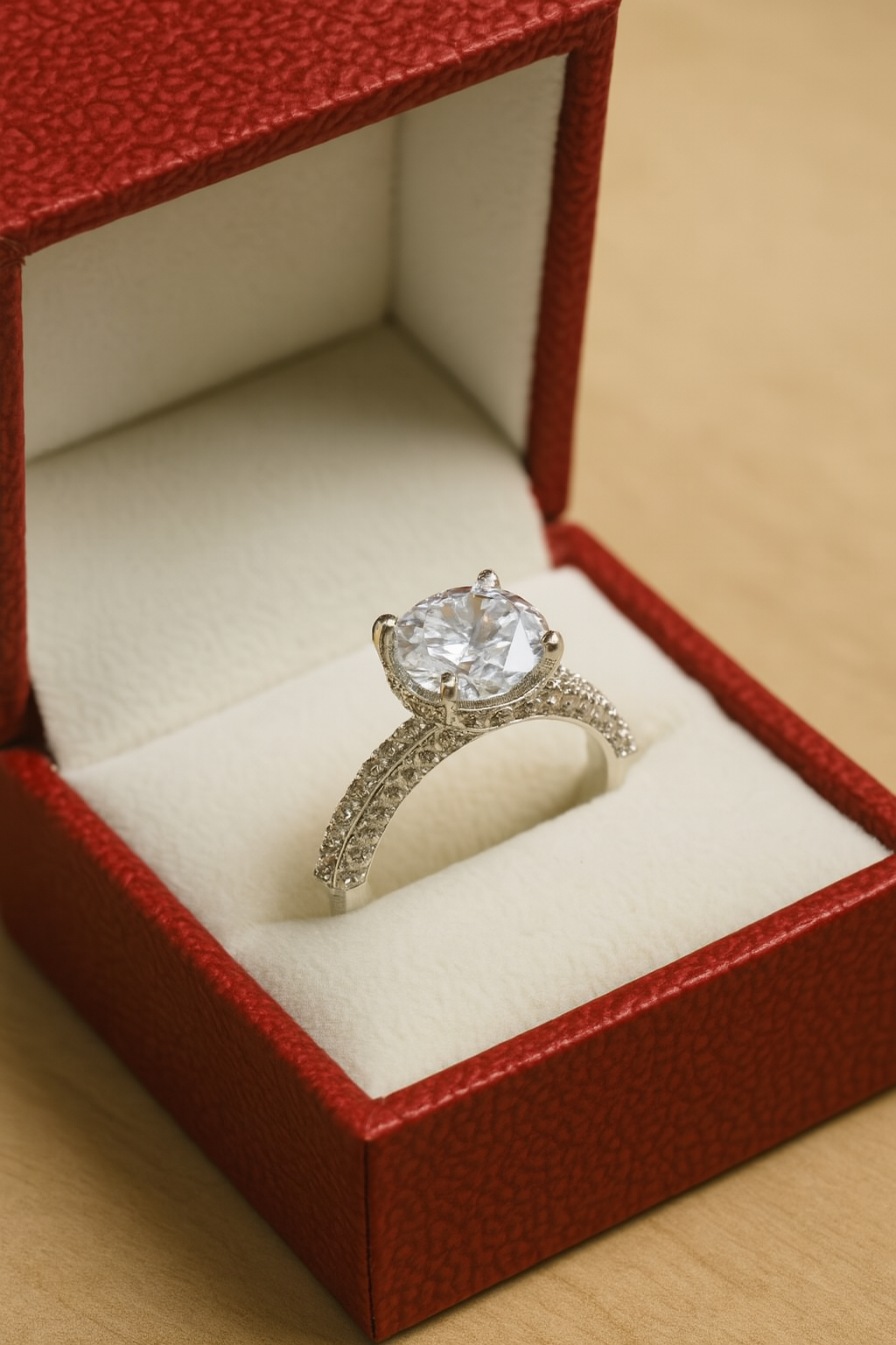 Anillo de compromiso Majestuoso Amor
