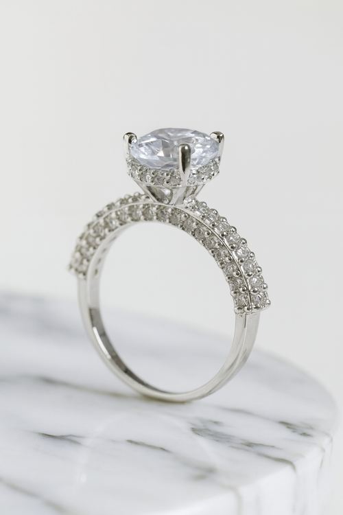 Anillo de compromiso Majestuoso Amor