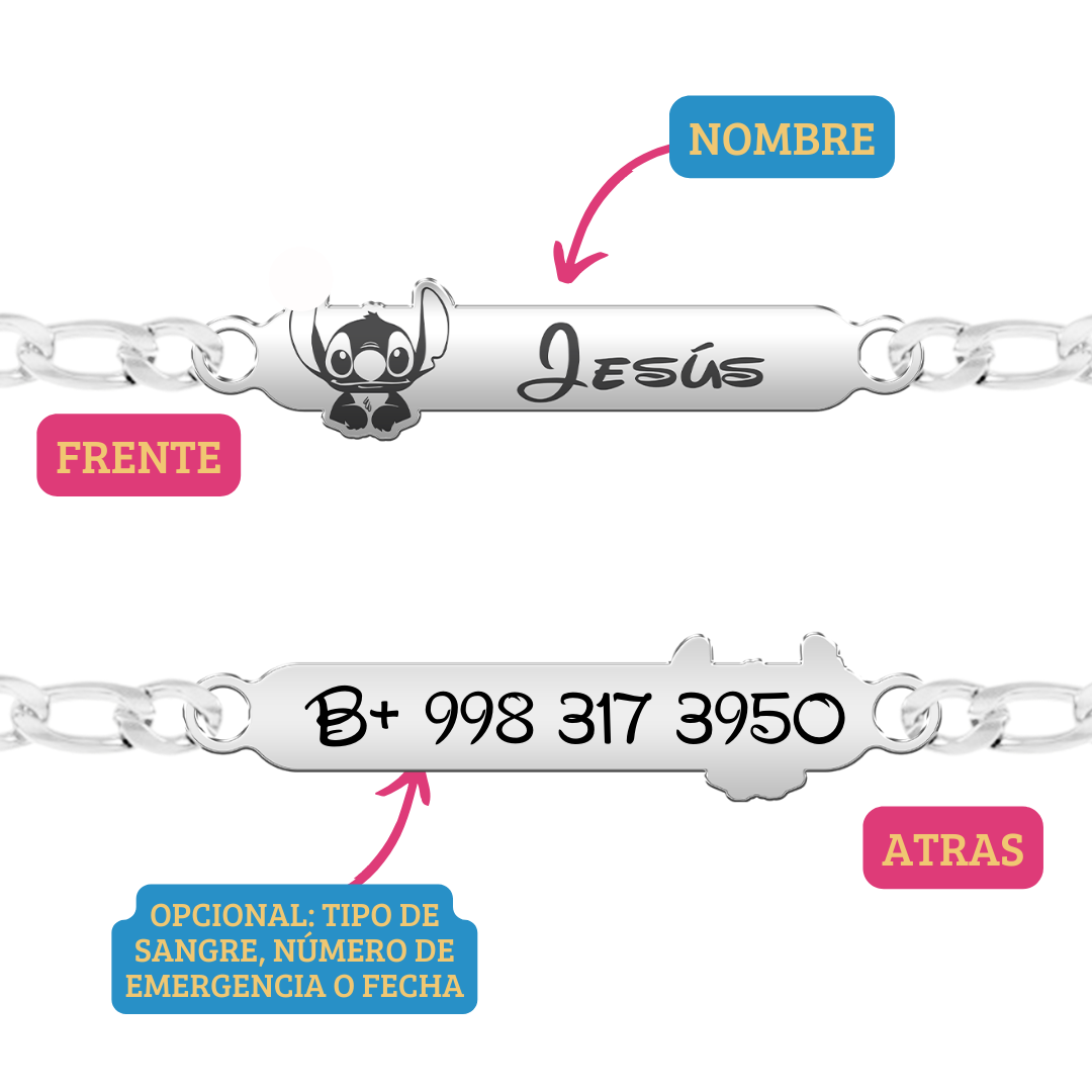 Pulseras esclavas para niños diseños unicos y personalizados