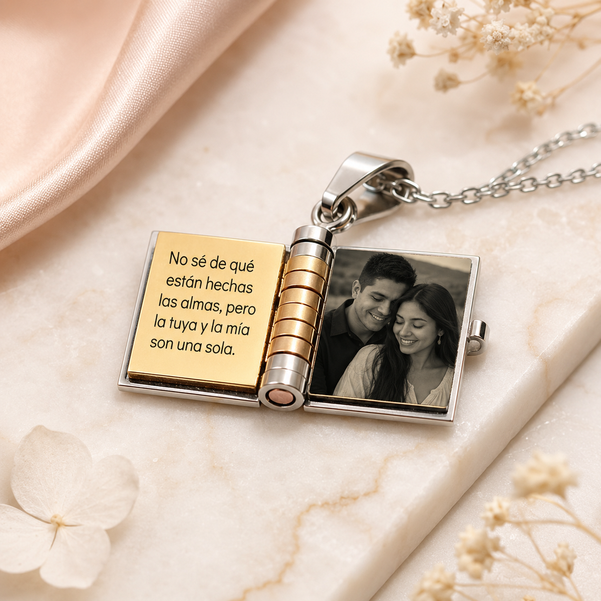 Collar Libro Personalizado  - para contar una historia | Platamor