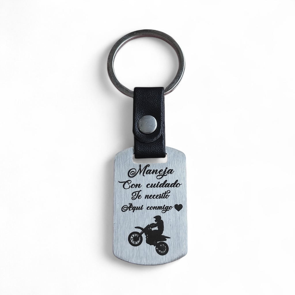 Llavero de Acero Personalizado Cross