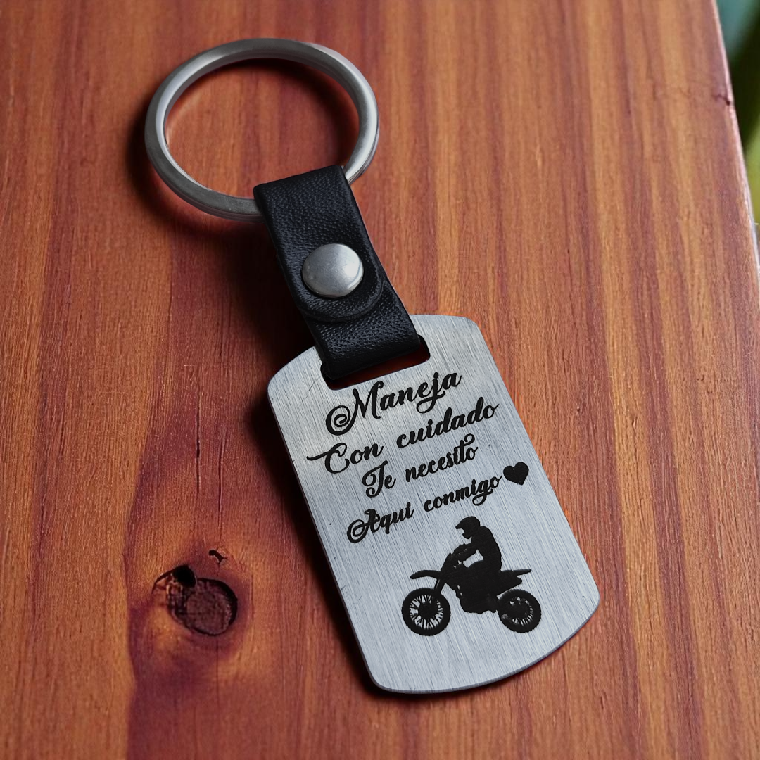 Llavero de Acero Personalizado Cross