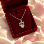 Dije Santa Muerte de Plata .925 con Cadena Incluida